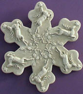 1023 Reindeer Snowflake